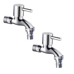 ZAP Stainless Steel Washing Machine Bib Cock Tap (Pack of 2)-picture-42