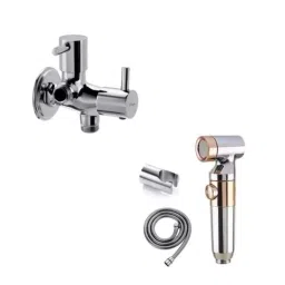 ZAP ZX1034 Health Faucet with Stainless Steel Tube, Wall Hook &a; Turbo Two In 1 Angle Valve Combo-picture-34