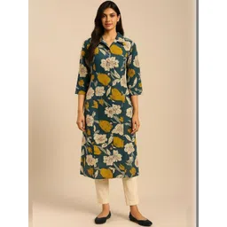 ZARIA Women Floral Printed Kurta-picture-32