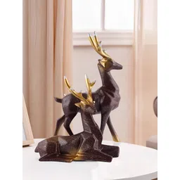 Zart Coffee Brown Figurine Showpiece-image-23