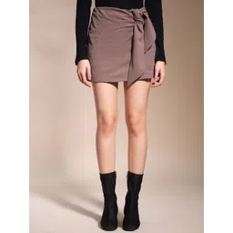 Zastraa Mini Skort With Bow-picture-15