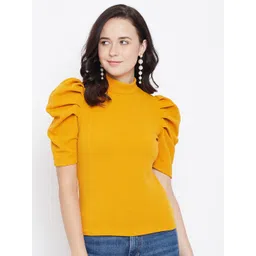 Zastraa Women Puff Sleeve Top-picture-12