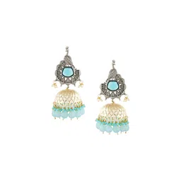 Zaveri Pearls Contemporary Jhumkas Earrings-picture-23