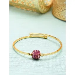 Zaveri Pearls Cubic Zirconia Wraparound Style Contemporary Kada-ZPFK9217-picture-33