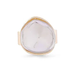 Zaveri Pearls Gold-Plated Stone Studded & Beaded Jewellery Set image 3