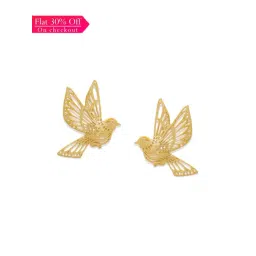 Zaveri Pearls Golden Alloy Stud Earrings-picture-16