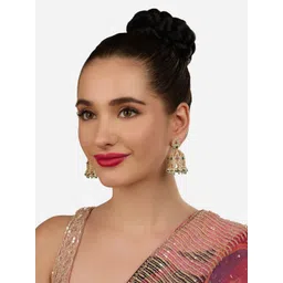 Zaveri Pearls Jhumkas Earrings-picture-27