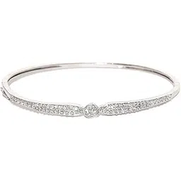 zaveri pearls Real Diamond Look Rhodium Plated Beautiful Bracelet ZPFK5565-picture-35