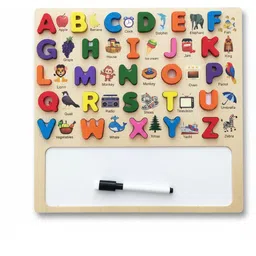 zavi global Wooden Learning Educational ABCD Board for Kids-picture-24