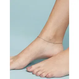 Zavya 92.5 Sterling Silver Anklet for Women-picture-16