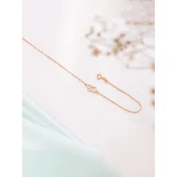 Zavya 92.5 Sterling Silver Anklet for Women in Gold-Plating-picture-46