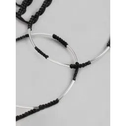 Zavya 92.5 Sterling Silver Anklet for Women (Pair of Anklets) in Rhodium-Plating image 3