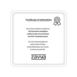 Zavya 92.5 Sterling Silver Anklet for Women (Pair of Anklets) in Rhodium-Plating image 4