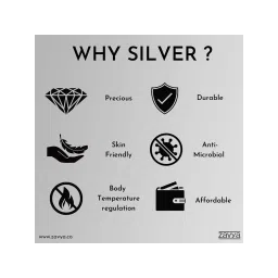 Zavya 92.5 Sterling Silver Anklet for Women (Pair of Anklets) in Rhodium-Plating image 5