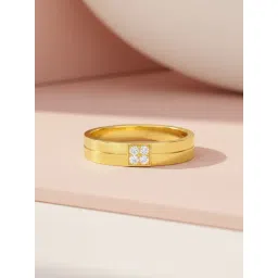 Zavya 925 Sterling Silver Golden Ring for Men-picture-26