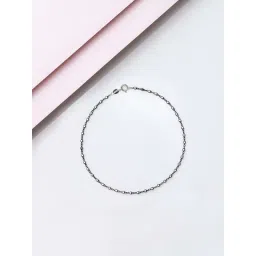 Zavya 92.5 Sterling Silver Inflexible Anklets for Women-picture-44