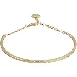 zavya 925 Sterling Silver Minimal Solid Rose Gold Plating Wraparound Bracelet | Gift for Women and Girls | With Certificate of Authenticity and 925 Hallmark-picture-30