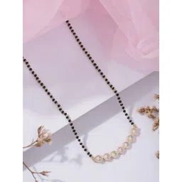 Zavya 925 Sterling Silver Radiant Love Princess Mangalsutra For Women-picture-43