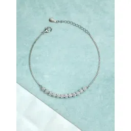 Zavya Diva Floral 92.5 Sterling Silver Bracelet-picture-46