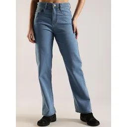 zayla Women Jean Straight Fit High-Rise Stretchable Jeans-picture-14