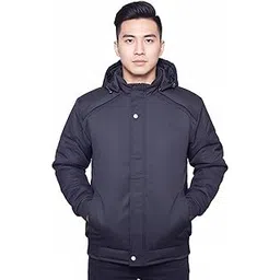 zaylio Winter Jacket for Men's – Warm Puffer Coat with Hood | Stylish Full Sleeve Casual Outerwear, Water-Resistant, Standard Length Cold & Monsoon Weather Jacket-picture-23