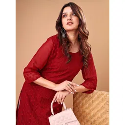 ZAZADIYA ENTERPRISE Women Embroidered Kurti image 3
