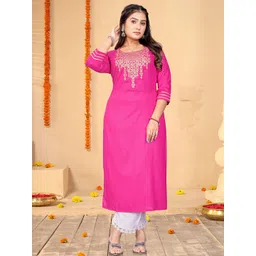 ZAZADIYA ENTERPRISE Women Pink Kurtis-picture-27