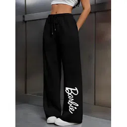 zazbi Women Solid Black Track Pants-picture-18