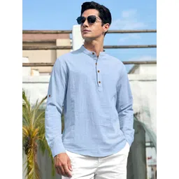 ZBIO Men Thread Work Kurta-picture-14