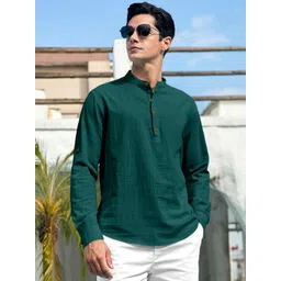 ZBIO Men Thread Work Kurta-picture-24