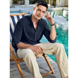 ZBIO Men Thread Work Kurta-picture-17