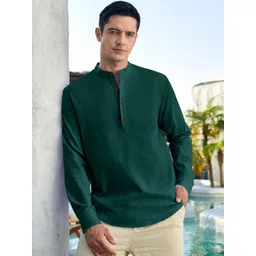 ZBIO Men Thread Work Kurta-picture-22