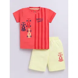 Zeal Boys Striped T-shirt with Shorts-picture-27