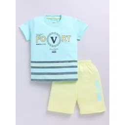 Zeal Boys Striped T-shirt with Shorts-picture-53