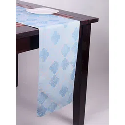 ZEBA Blue & White Jaipur Printed Table Runners-picture-20