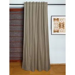 ZEBA Brown Room Darkening Door Curtain-picture-17