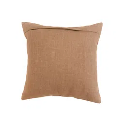 ZEBA Maroon & Beige Geometric Square Cushion Covers image 5