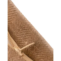 ZEBA Maroon & Beige Geometric Square Cushion Covers image 4