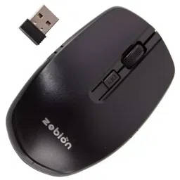 Zebion Joy Black Wireless Optical Mouse-picture-29