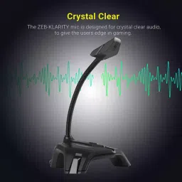 Zebronics Klarity 2.2kΩ Computer Micro Phone image 3