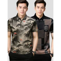 zebu Men 2 Printed Polo Collar T-shirt-picture-25