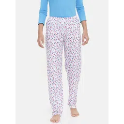 zebu Women Black & White Printed Lounge Pants 299_1ZW_PPP_PRI_BLK_XL-picture-29