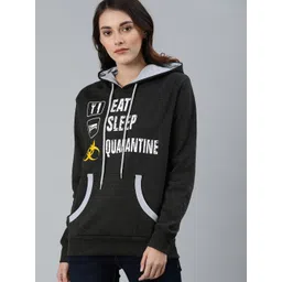 zebu Women Black Printed Pullover Sweater-picture-24