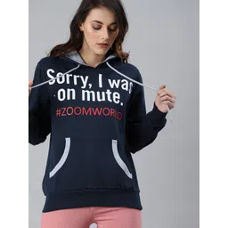 zebu Women Navy Blue Printed Pullover Sweater-picture-36