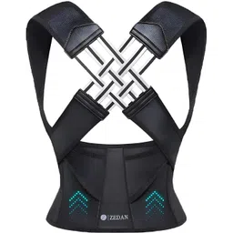zedan Neoprene Posture Corrector Belt For Men & Women Shoulder, Back Support Belt Posture Corrector-picture-21
