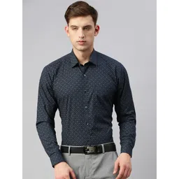 ZEDD Floral Printed Cotton Formal Shirt-picture-27