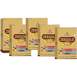 Zee gold Strong for Men | Ginseng, Vitamins, Minerals, Antioxidants Soft Gelatin (15 Capsules per Pack) (Pack of 5)-picture-10