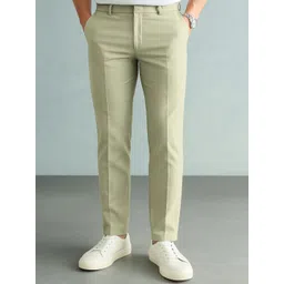 Zee Gold Men Relaxed Low-Rise Easy Wash Chinos Trousers-picture-13