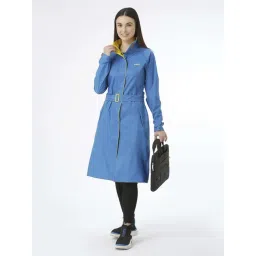 Zeel Blue Regular Fit Rain Jacket-picture-33