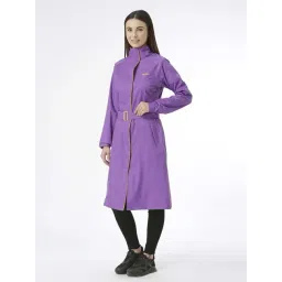 Zeel Purple Regular Fit Rain Jacket-picture-24